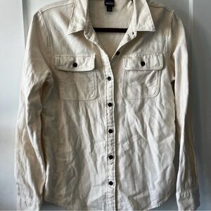 Patagonia Cream Button Down Shirt